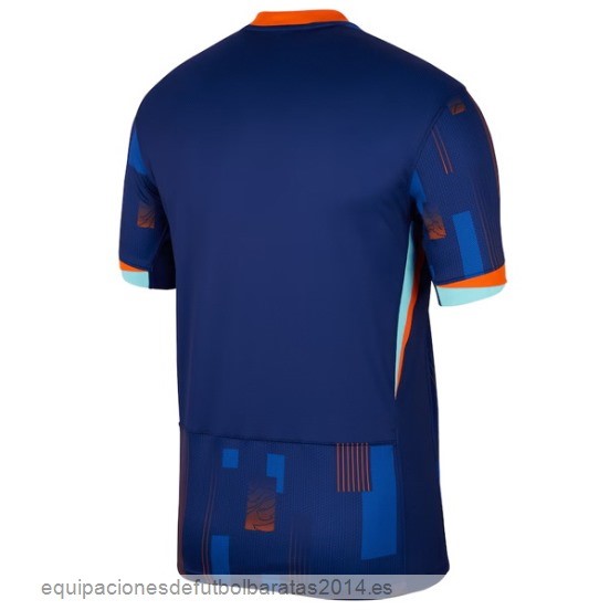 Nuevo Tailandia 2ª Camiseta Holanda 2024 Azul Baratas